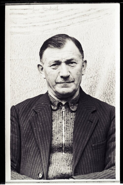 Lehrer Dietrich, in sozialdemokratischer Lehrer und Redner in Nüziders