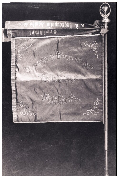 Fahne Baugewerkschaft