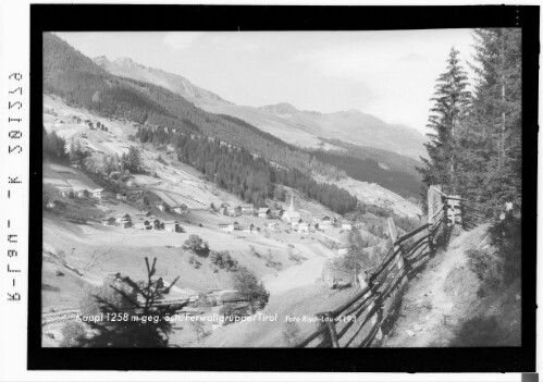 Kappl 1258 m gegen östl. Ferwallgruppe Tirol