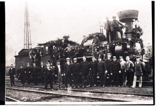 Eisenbahner am 1. Mai