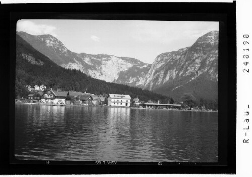 [Obertraun gegen den Koppenwinkel / Salzkammergut]