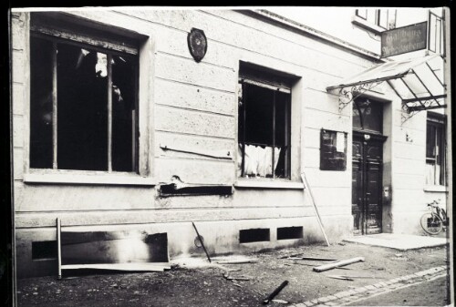 NS-Anschlag auf das Dornbirner Arbeiterheim am 8. November 1933