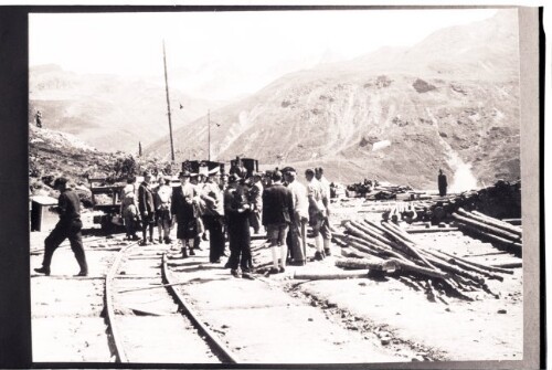 Besuch auf der Baustelle Silvretta