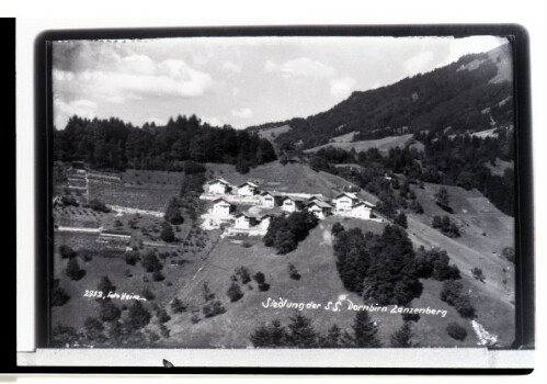 Siedlung der SS, Dornbirn Zanzenberg