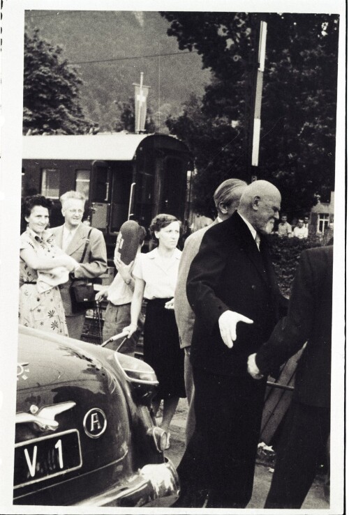 Bundespräsident Theodor Körner in Vorarlberg