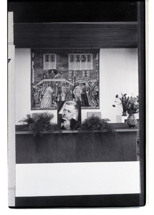 Trauerfeier für Hermann Rhomberg