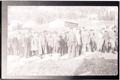 Arbeiter am Spullersee