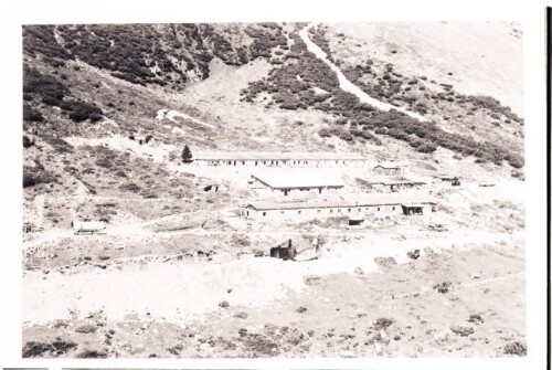 Arbeiterlager Scheibenalpe