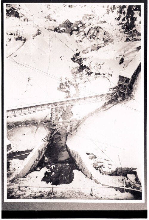 Blick auf das Dorf Vermunt