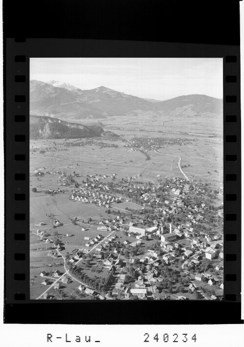 [Blick auf Altach und Mäder / Vorarlberg]