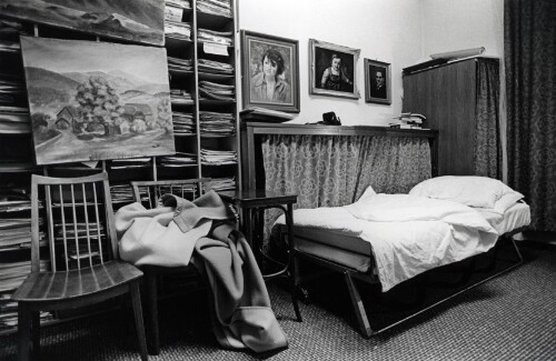 Feldkirch, Gute Nacht, Bett in Anwaltskanzlei