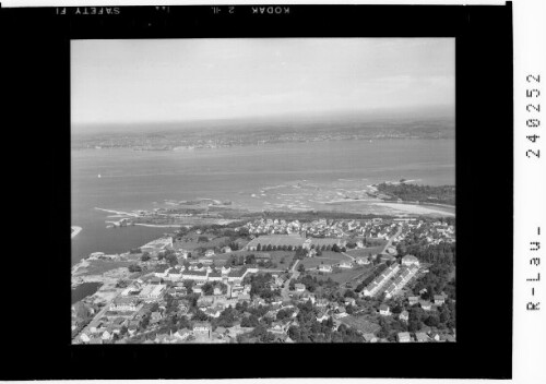 [Blick auf Hard und Bodensee / Vorarlberg]