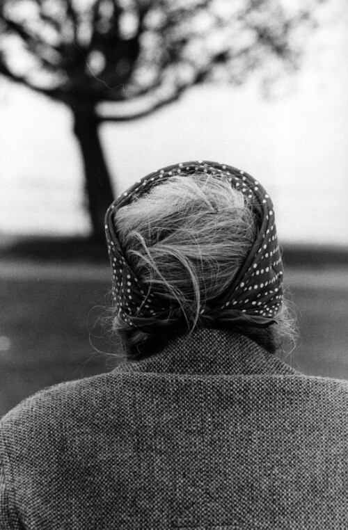 Rapperswil, Blickwechsel, Köpfe von hinten