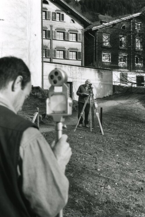 Steiles Erbe - Großes Walsertal, Vermessungsarbeiten in Blons