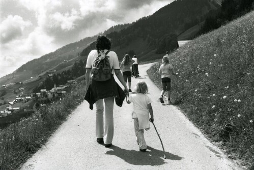Steiles Erbe - Großes Walsertal, Weg zum Seewaldsee in Fontanella-Garlitt