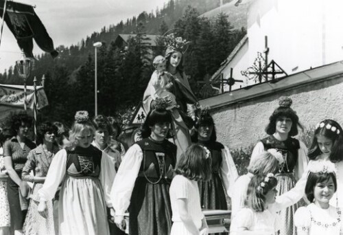 Großes Walsertal, Fronleichnamsprozession in Fontanella
