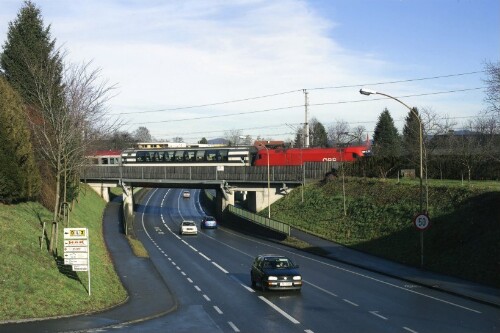 Feldkirch Altenstadt, Bahnunterführung