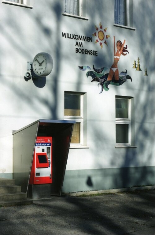 Hard, Bahnhof, Fahrkartenautomat