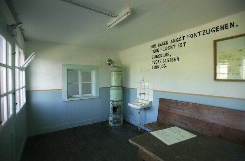 Schaanwald, Eisenbahnstation, Wartesaal