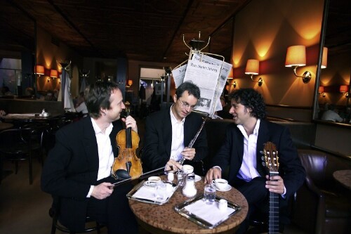 Musiker im Feldkircher Cafe Zanona