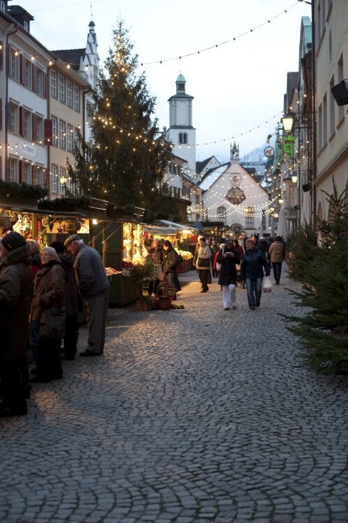 Christkindlmarkt in der Feldkircher Marktgasse