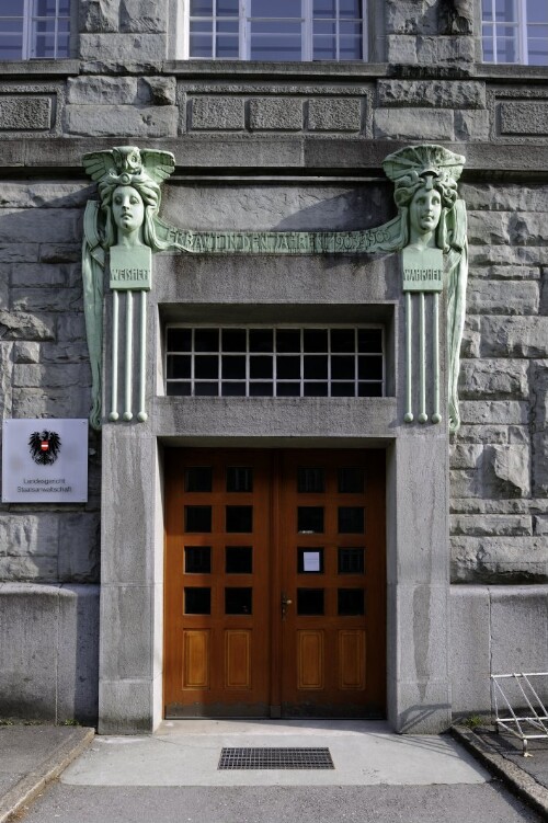 Eingang Landesgericht