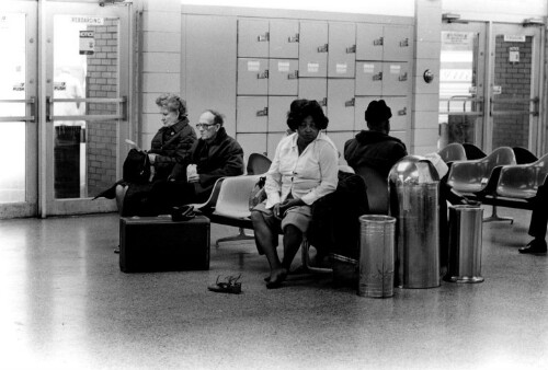 USA - Busstation in Calexico (Kalifornien)