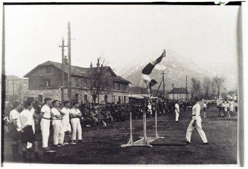 ATSV-Sportfest vor dem Arbeiterheim in Bludenz