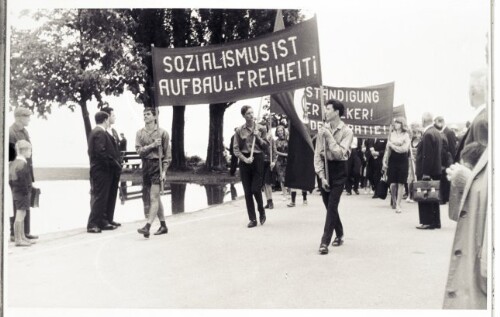 Treffen der Sozialistischen Bodensee-Internationale in Arbon 1953