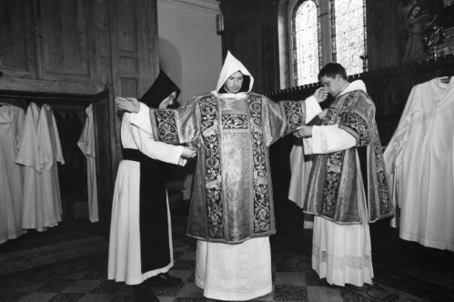 Kloster Mehrerau, die Ostermesse