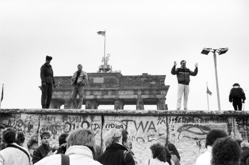Berlin, auf der Mauer