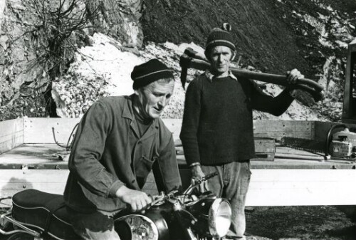 Großes Walsertal, Holzarbeiten im Bergertobel