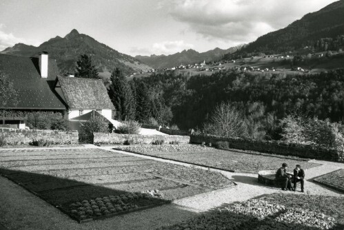 Steiles Erbe - Großes Walsertal, Klostergarten der Propstei St. Gerold