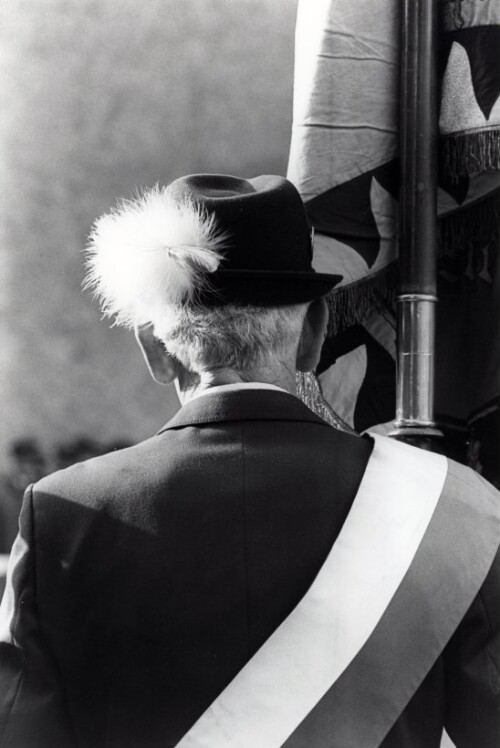 Bregenz, Blickwechsel, Köpfe von hinten