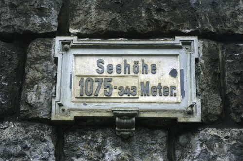 Innerbraz, ÖBB Bahnhof, Haltestelle Hintergasse