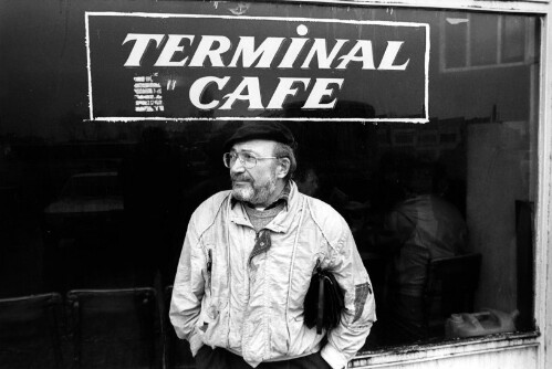 Kundeyt Surdum am Busbahnhof von Istanbul