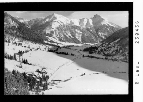 Winter in Haller am Haldensee 1152 m / Tirol