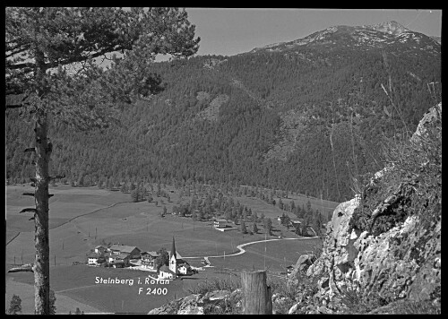 Steinberg im Rofan : [Steinberg am Rofan gegen Vorderunnutz / Tirol]