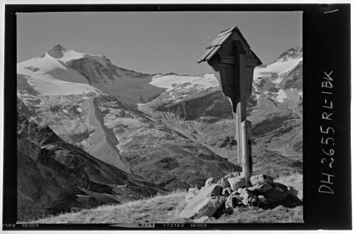 [Tuxer Joch gegen Hohen Riffler und Gefrorne Wandspitze]