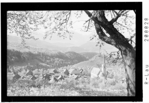 Fraxern, Vorarlberg : [Fraxern gegen Viktorsberg und Walgau]