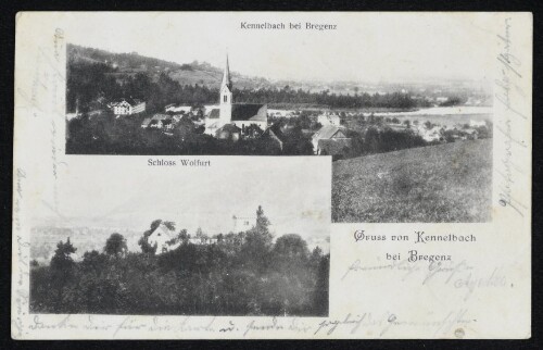 Gruss von Kennelbach bei Bregenz
