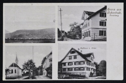 Gruss aus Rickenbach, Vorarlberg