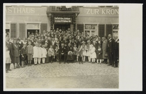 Ein Hoch dem Jubelpaar zu seinem 50. Goldenen Jahr