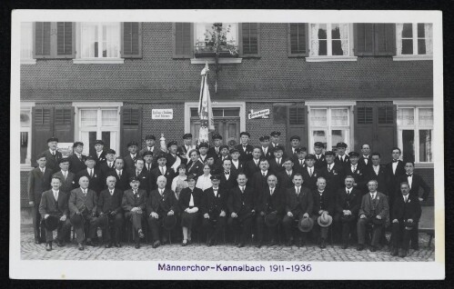 Männerchor-Kennelbach 1911-1936