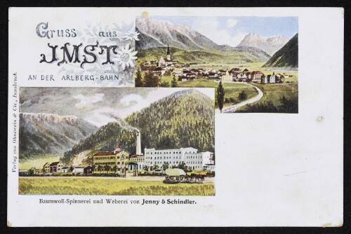 Gruss aus Imst an der Arlberg-Bahn