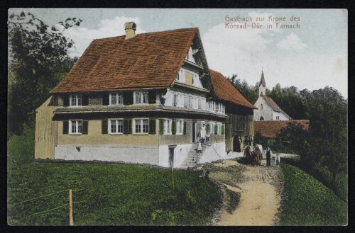 Gasthaus zur Krone des Konrad Dür in Farnach