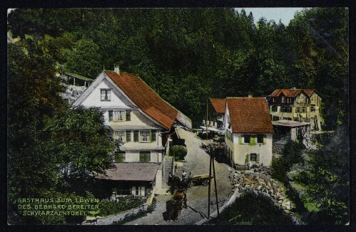 Das Gasthaus zum Löwen des Gebhard Bereiter, Schwarzachtobel