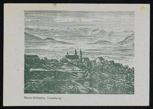 Maria-Bildstein, Vorarlberg