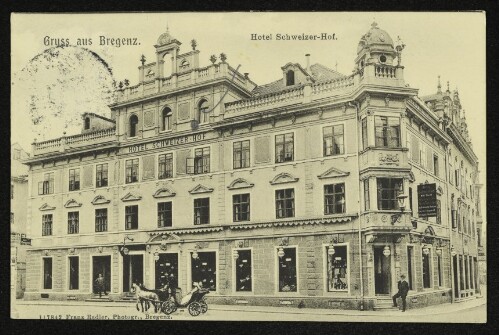 Gruss aus Bregenz, Hotel Schweizer-Hof