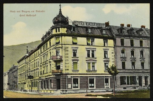 Gruß aus Bregenz am Bodensee, Hotel Kaiserhof